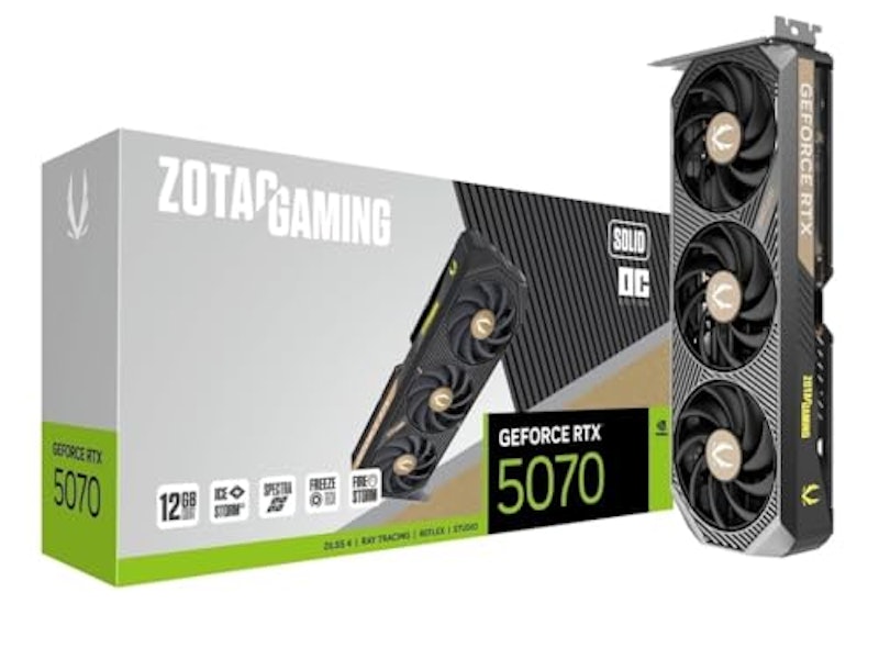 GAMING GeForce RTX 5070 SOLID OC 1