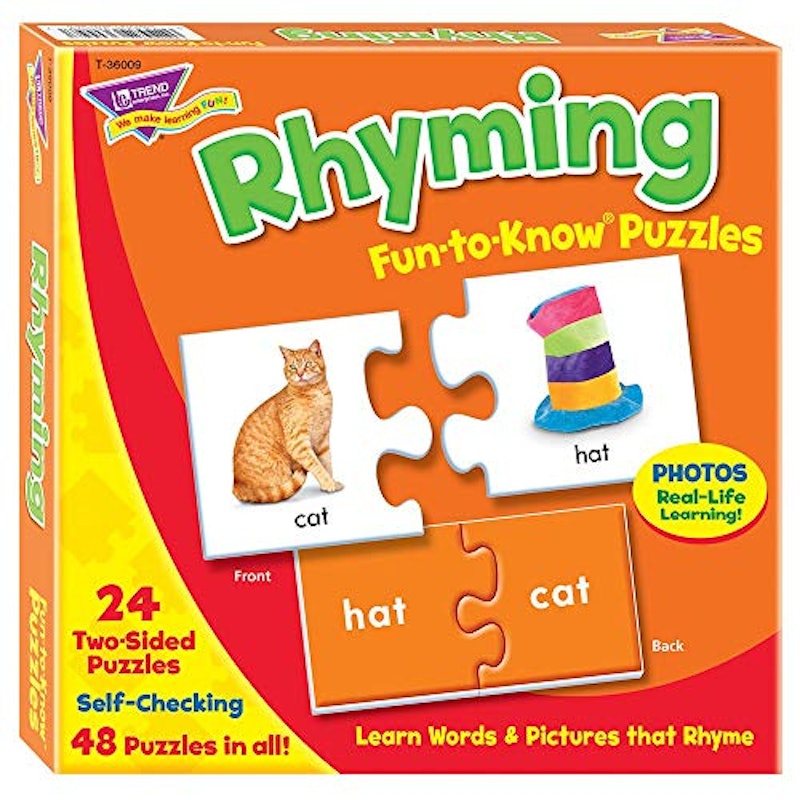 Fun to Know Puzzles Rhyming 1