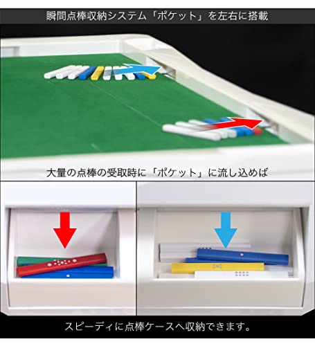 点数表示機能付全自動麻雀卓「Slim SCORE 28S」 3