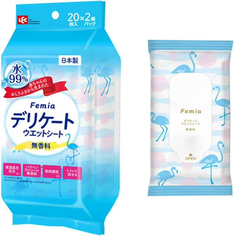Femia デリケート ウェットシート 1
