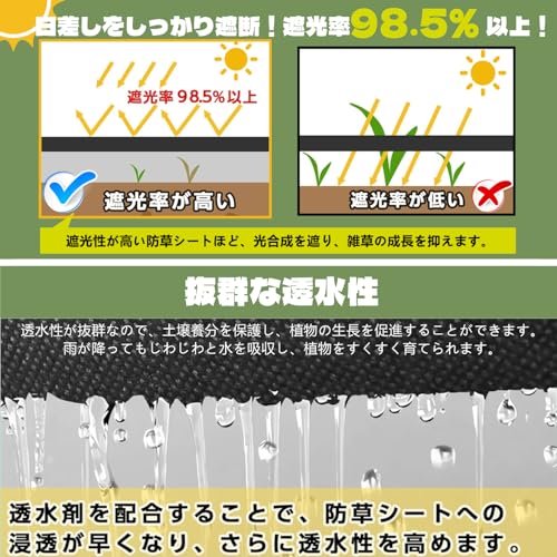 防草シート 3
