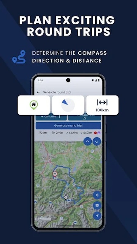 Kurviger Motorcycle Navigation 2