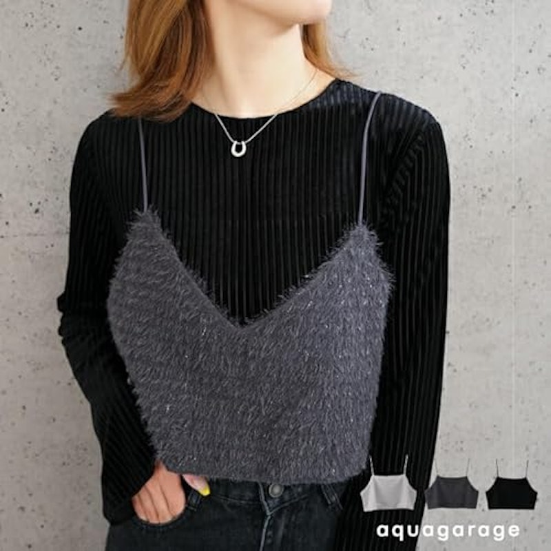 前後2wayグリッターラメビスチェ 2
