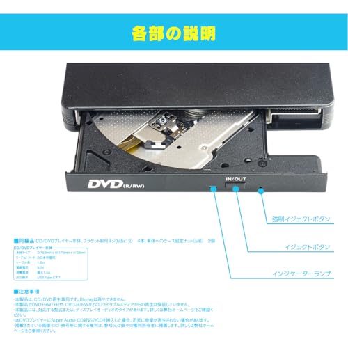 CD/DVDプレイヤー 5