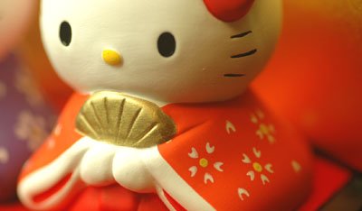 HELLO KITTY 立雛 ひな人形 2