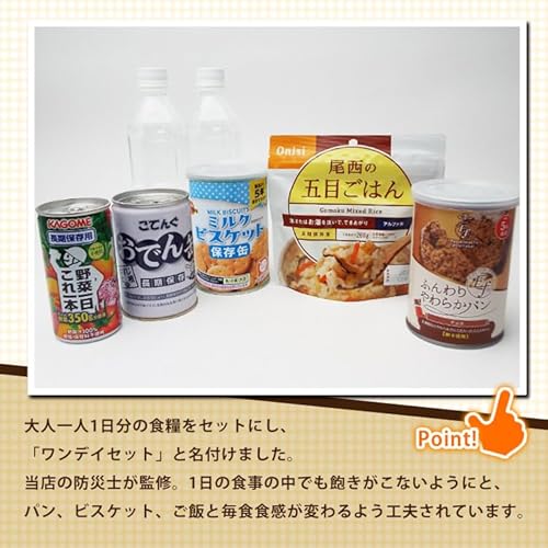 非常食セット ワンデイセット ONE-DAY 6