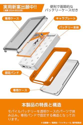ハイキュー!! PD20W モバイルバッテリー 3