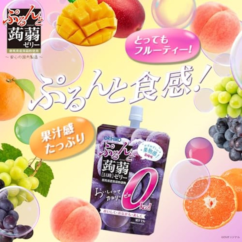ぷるんと蒟蒻Plus ぷるんと蒟蒻ゼリー カロリーゼロ 2