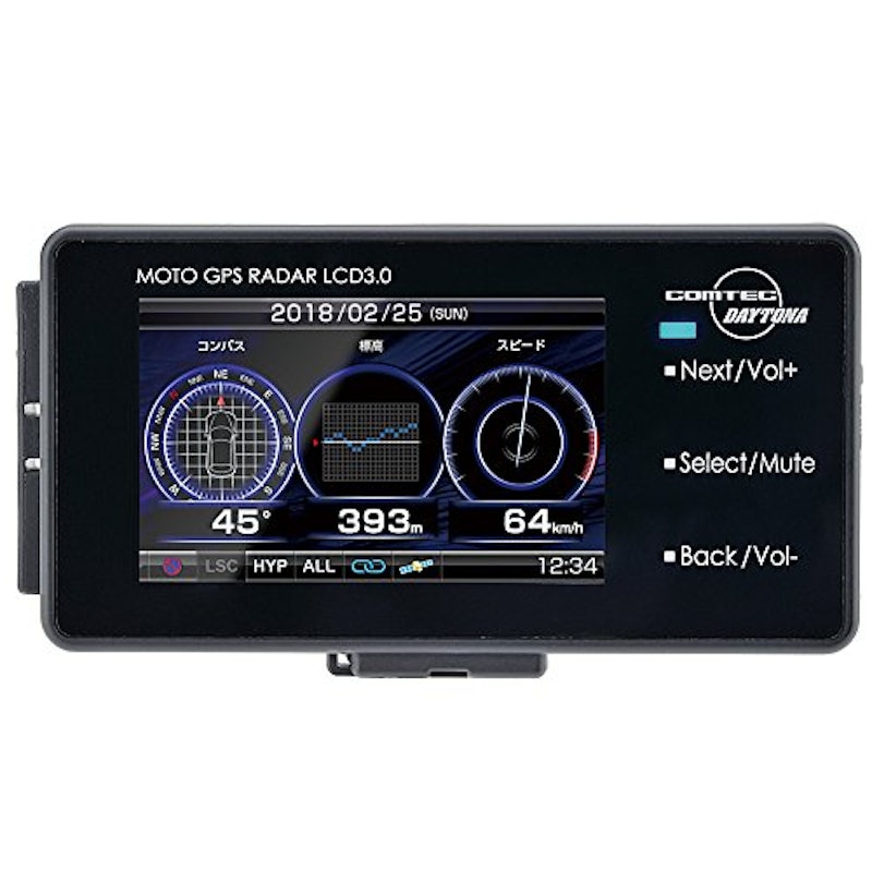 MOTO GPS RADAR LCD 3.0 1