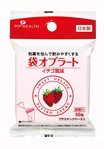 袋オブラート イチゴ風味 50枚入 1