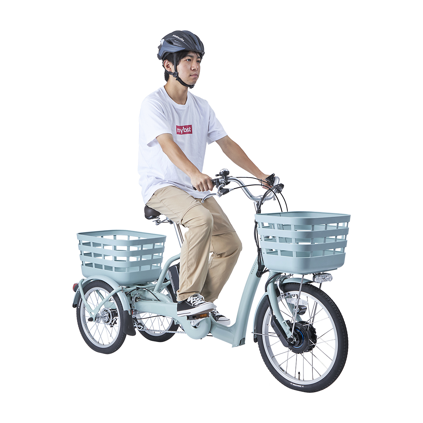 ミムゴ e-parton電動アシスト三輪自転車 BEPN20SBをレビュー！クチコミ