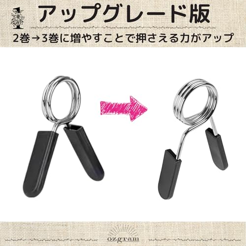 ダンベルクリップ 2