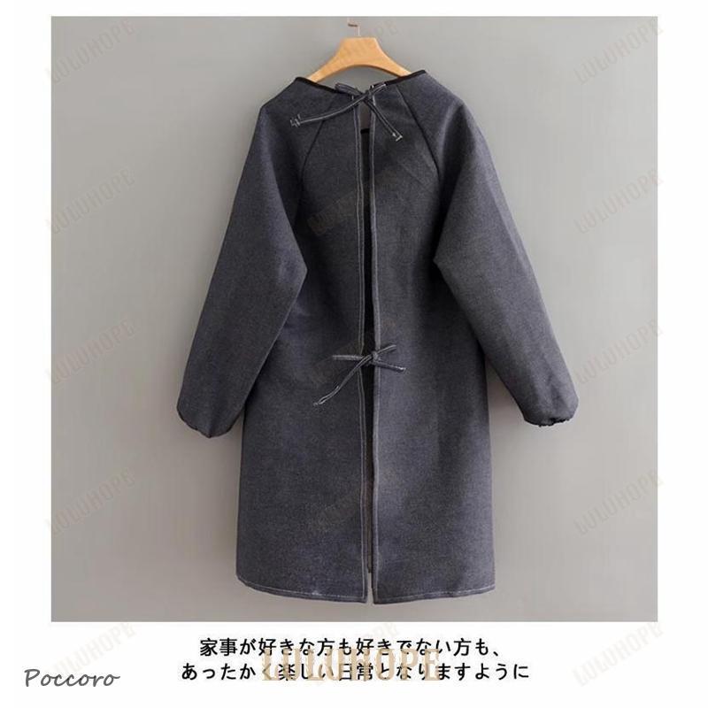 長袖エプロン 3