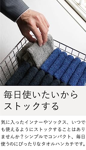 Stock 今治タオルハンカチ 6枚セット 3