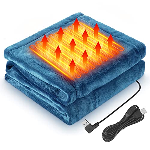 電気毛布 着る毛布 電熱毛布 ブランケット 8つヒーター 大判 防寒