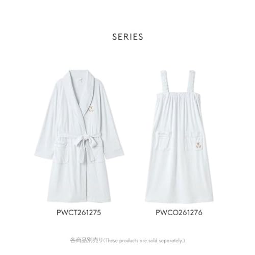 吸水パイルベア刺繍ガウン 5