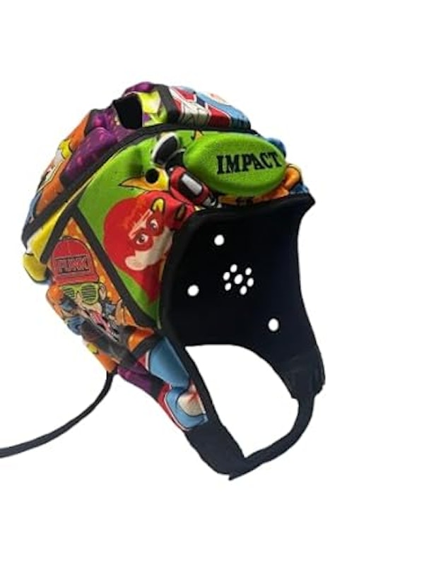 IMPACT ラグビー ヘッドキャップ V2 Premium Vented ファンキー 復刻デザイン Mサイズ 2