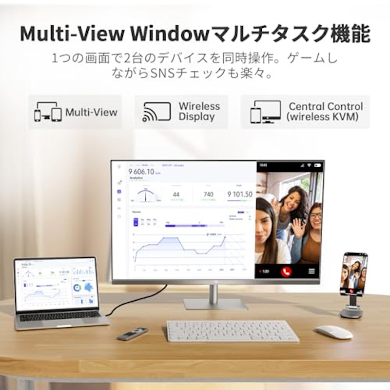 4Kスマートモニター 7