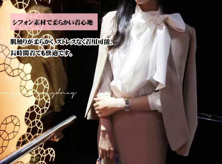シフォンブラウス 4