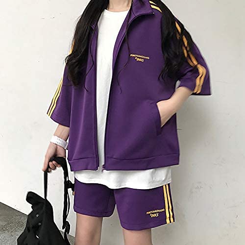 春夏 五分袖 ジャージ 上下セット 2
