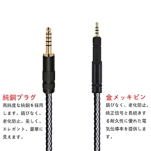 1点のみ!最高スペック16芯 金メッキケーブル ダブル3.5mm/4.4mm Amazon | Tripowin Zonie 16 コアー銀メッキケーブル＆SPCHIFI