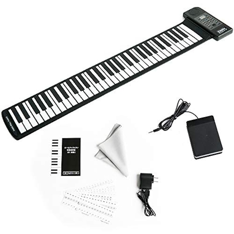 61鍵盤ロールアップ電子ピアノ 1