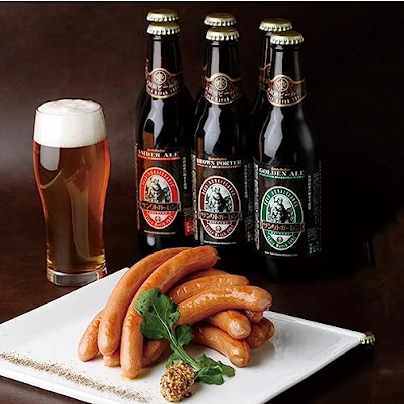 日本一ウインナー&金賞地ビール飲み比べセットA 1
