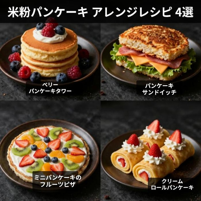 米粉のパンケーキミックス 5