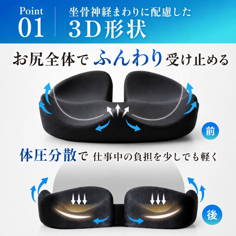 腰痛クッション 3