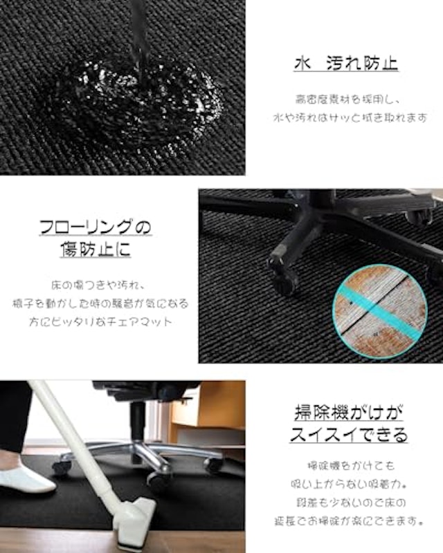 ゲーミングチェアマット 5
