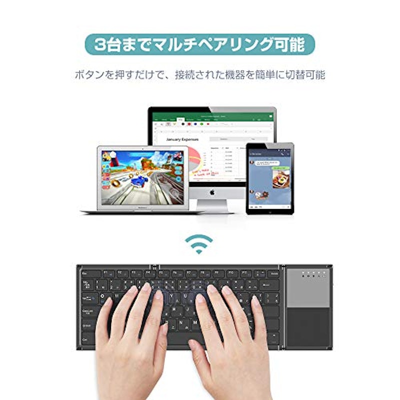 ワイヤレスキーボード 4