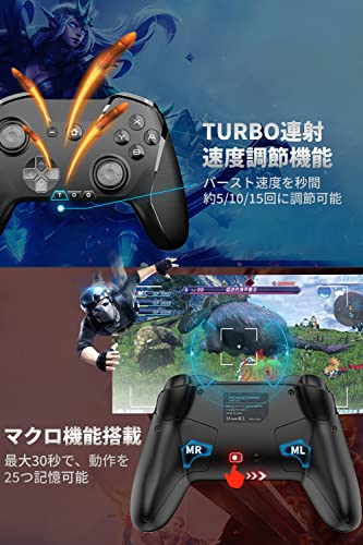 無線コントローラー ゲームパッド 3
