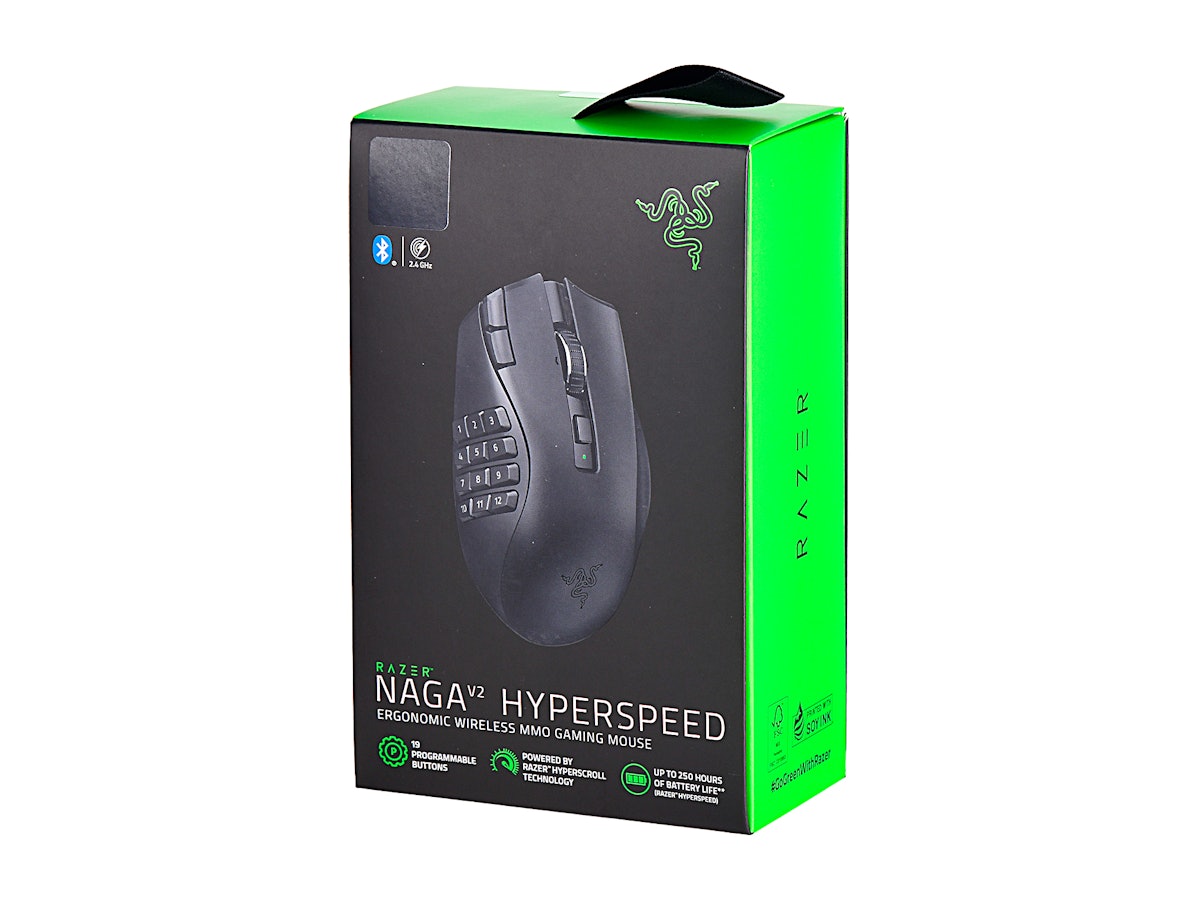 Razer Naga V2 HyperSpeedを検証レビュー!ゲーミングマウスの Razer Naga V2 HyperSpeedを検証レビュー!ゲーミングマウスの