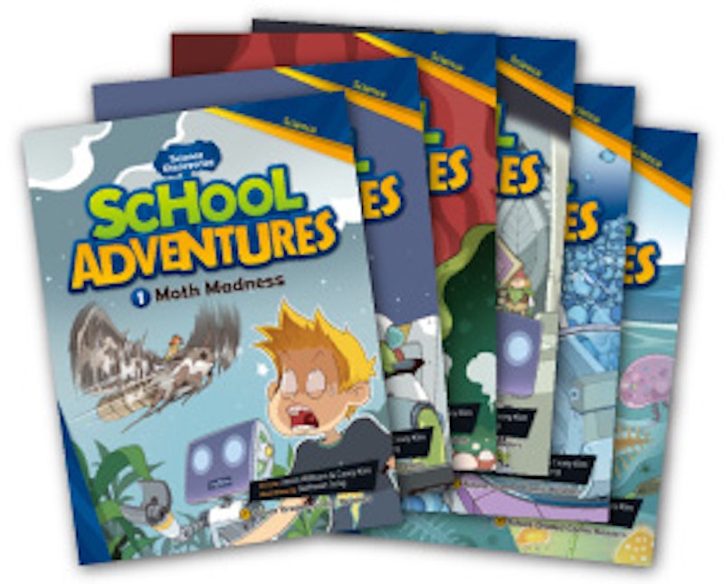 School Adventures Graded Comic Readers Level 3 Set 1