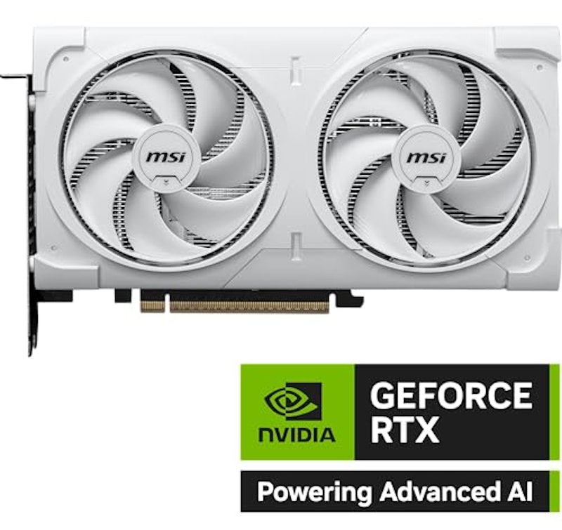GeForce RTX 5060 Ti 16G VENTUS 2X OC WHITE PLUS 2