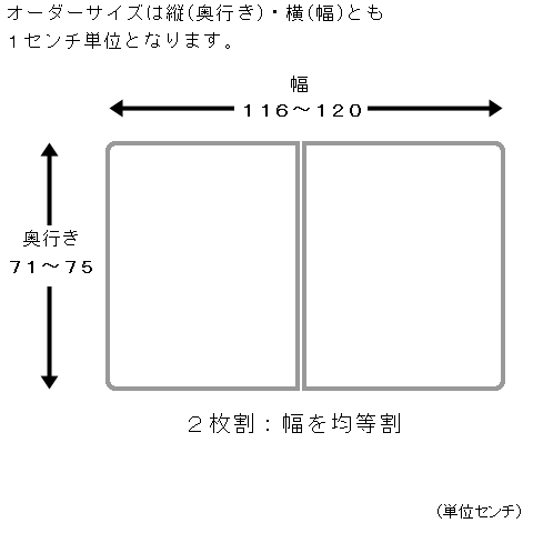 サイズオーダーパネル 風呂ふた 3