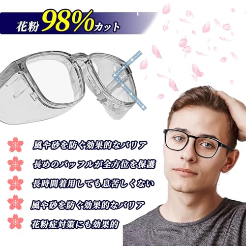 花粉症対策メガネ 3