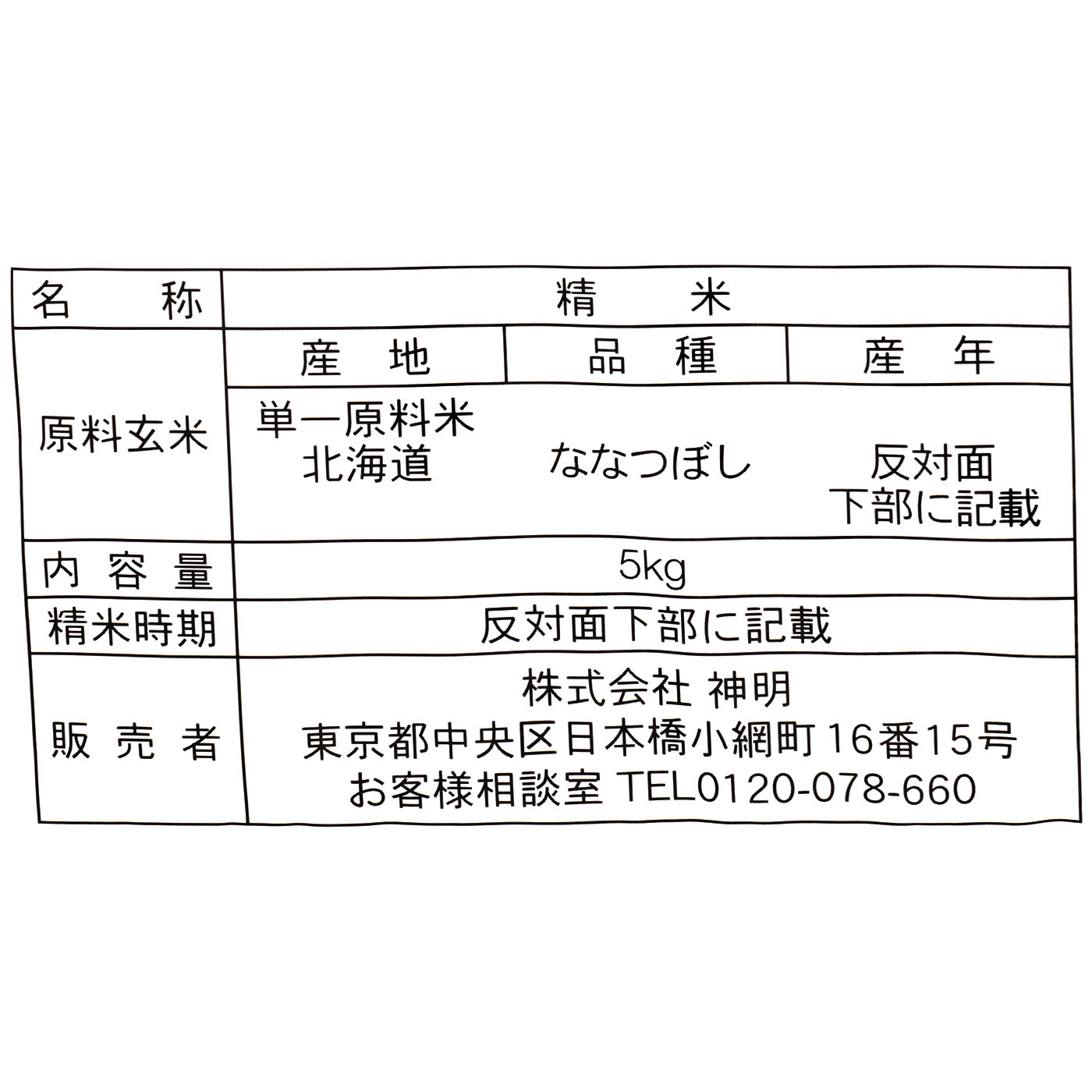 北海道産 ななつぼし 2