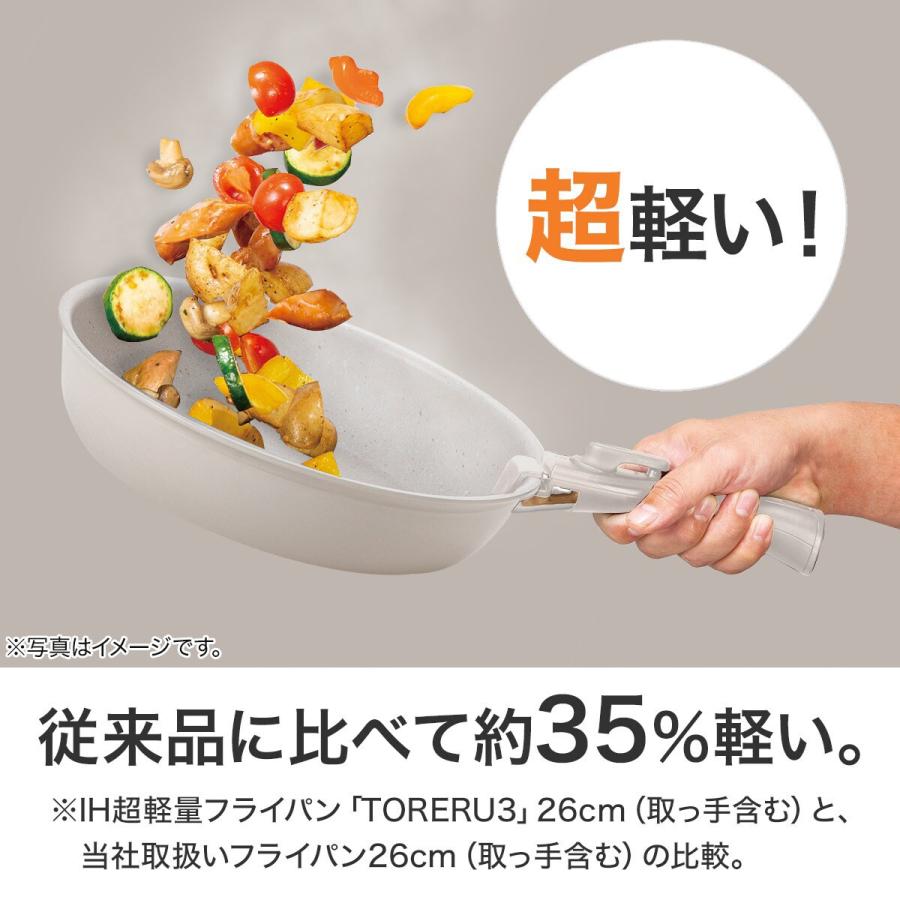 超軽量フライパン 28cm 3
