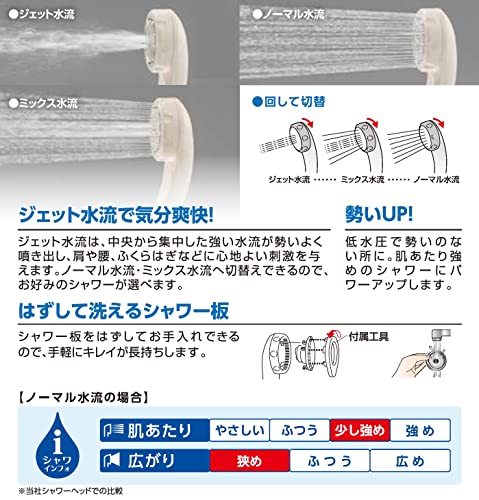 ボディケアシャワーヘッド 2
