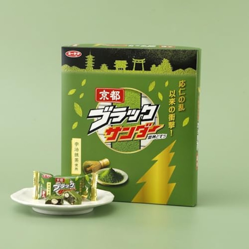 京都ブラックサンダー抹茶味 4