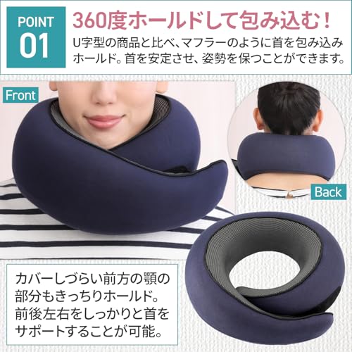 360度ホールドマフラーネックピロー 3