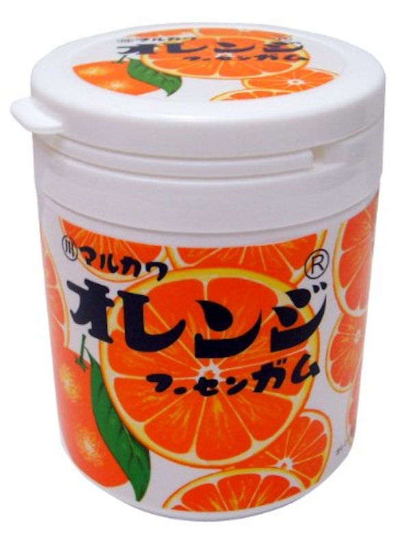 オレンジマーブルガム ボトル 1