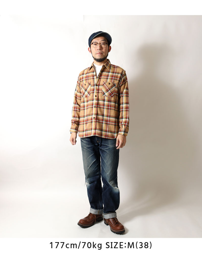 TWILL CHECK WORK SHIRT 2