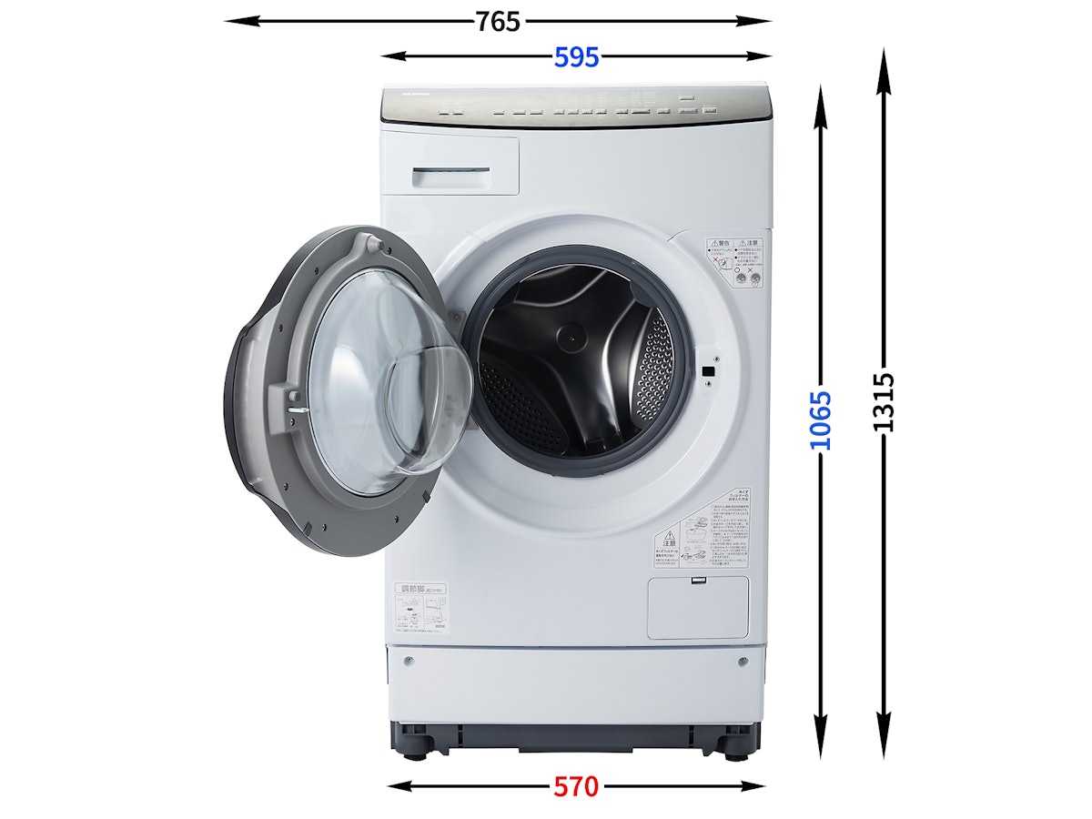アイリスオーヤマ ドラム式洗濯乾燥機 HDK842Z-Wをレビュー アイリスオーヤマ ドラム式洗濯乾燥機 HDK842Z-Wをレビュー