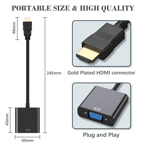 HDMI-VGA（D-SUB）変換アダプタ 2