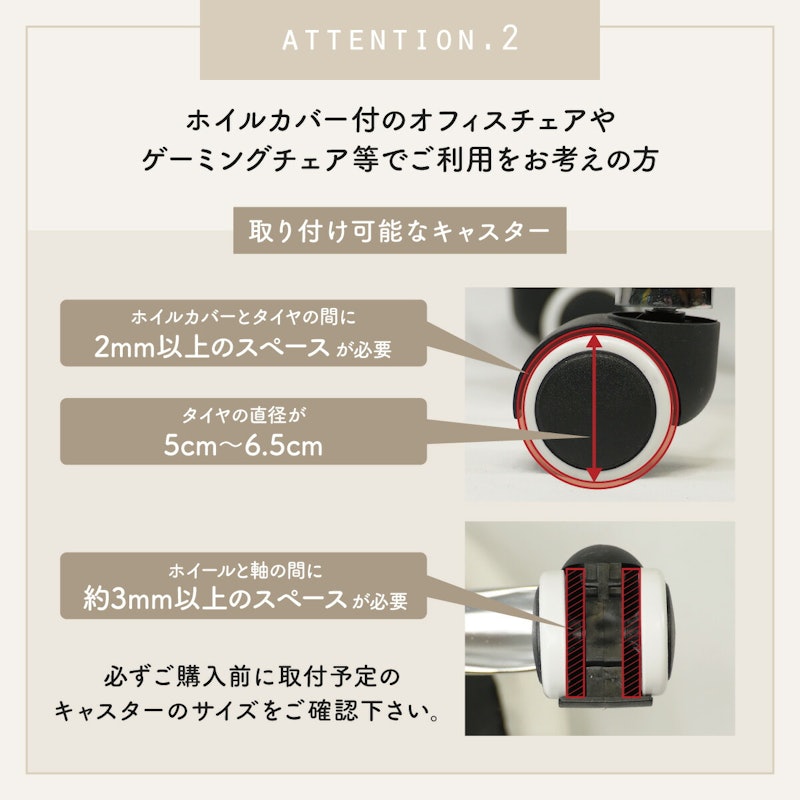キャスターカバー 15