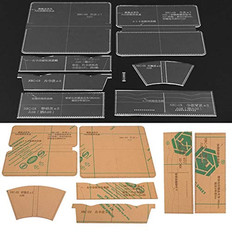 アクリルテンプレート 長財布 4