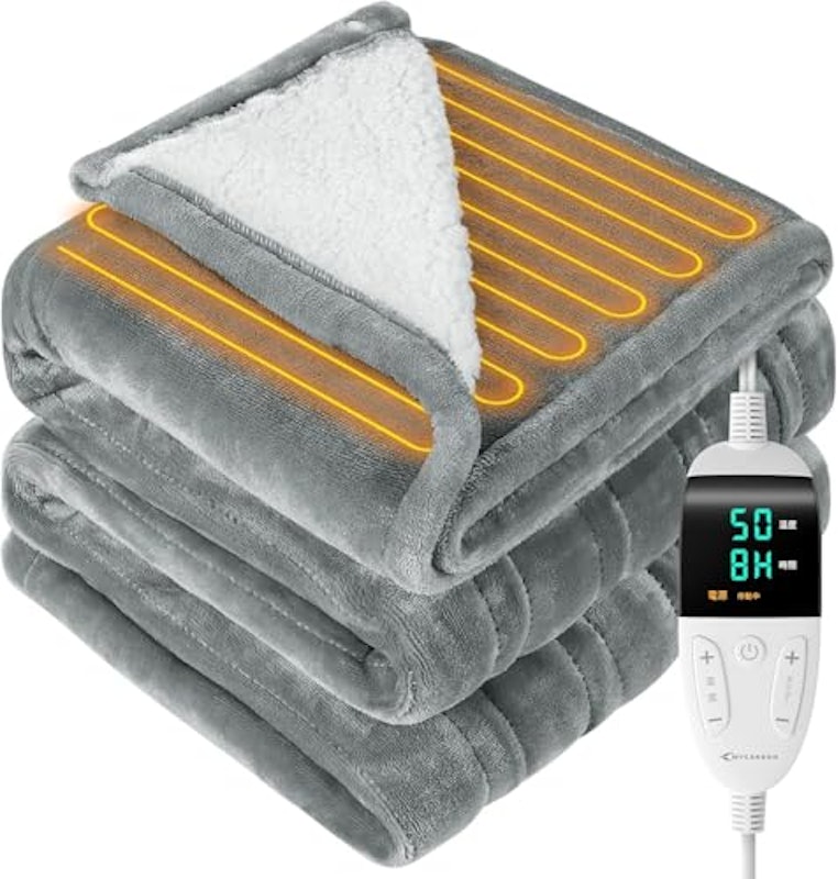 電気毛布 電気掛け毛布 1