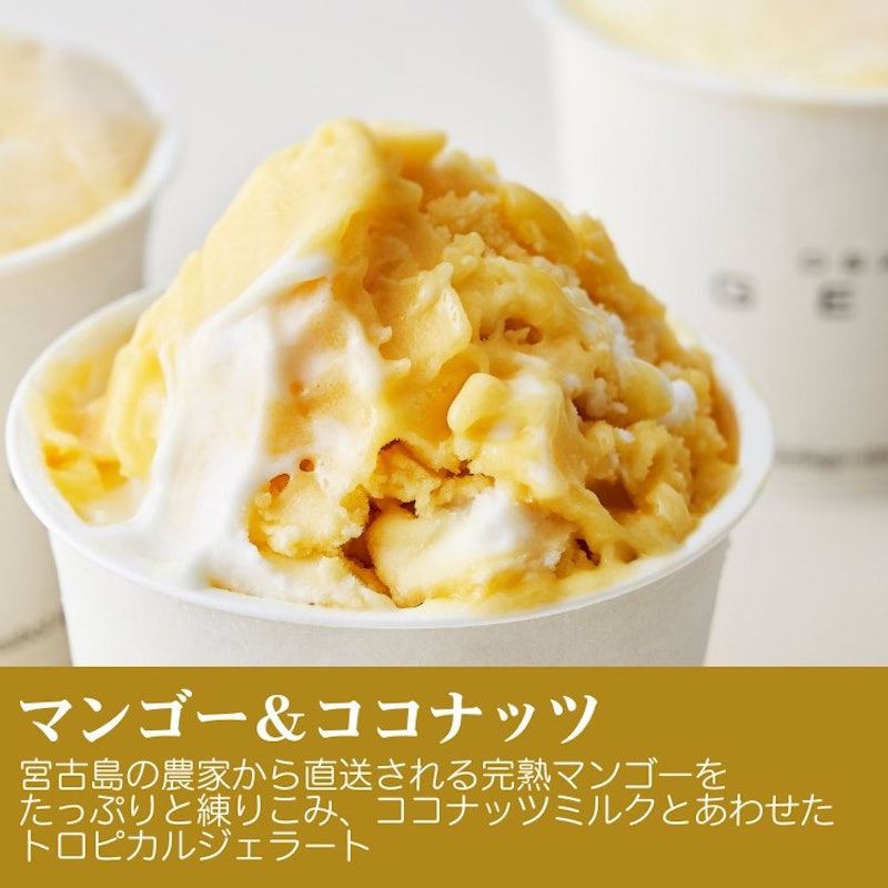 パティシエのこだわりジェラート 8